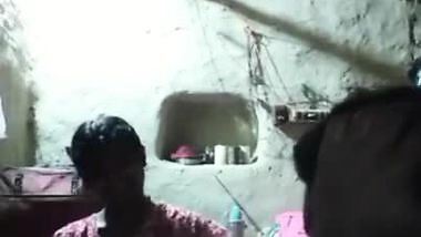 indian couple playing on webcam