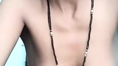 Village mature housewife making her own nude video