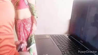masturbating in front of Indian maid