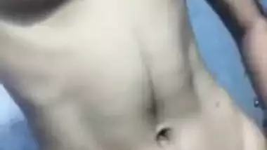 Skinny Desi XXX girl showing her naked body for her horny boyfriend