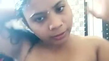 Head bath nude shower with camera recording of GF