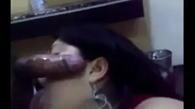 Step sister of Mizoram sucks her desi brother hard dick at home