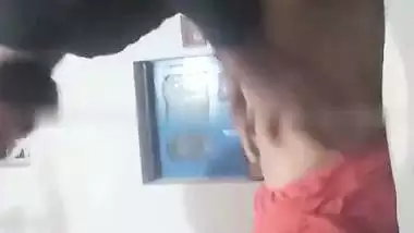 Devar bangs his Bhabhi on her birthday in a local sex video
