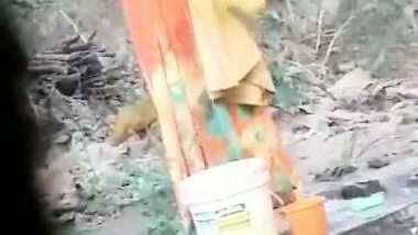 Hot desi teen changing her clothes after a bath