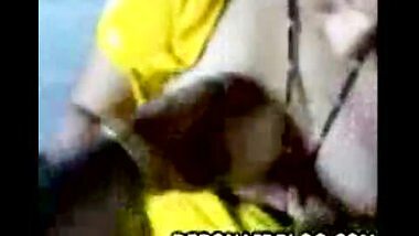 Boobs pressed while on phone