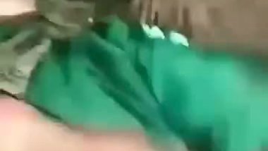 Village wife tight ass rides cock while husband watches