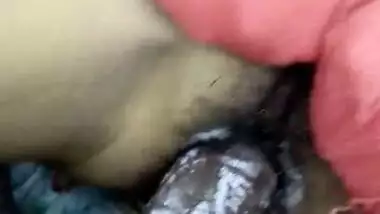 Fresh Desi pussy drilled with big dick outdoors