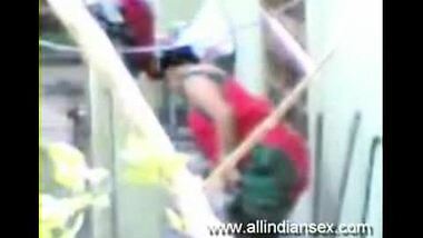 Aunty Roof Top Scandal