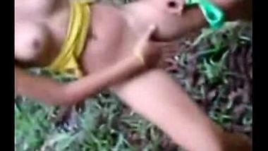 Indian Teen Naked Jungle Stripping