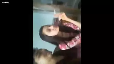 Desi Cute Girl Nishat From Sylhet With Lover 4New Clips With Bangla Talk Enjoy (Update)