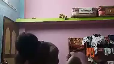 The guy fucks his desi stepsister in a Telugu sex video