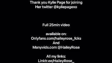 Kylie page fucks Amateur couple POV and swallows