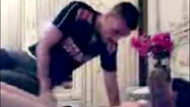 Indian horny husband humping amateur wife pussy like rabbit