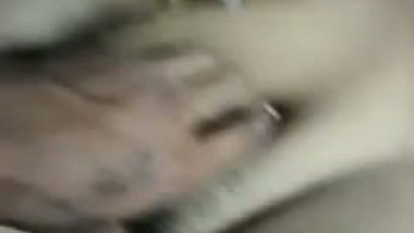 Bengali Desi XXX wife gets her tits and hairy pussy fingered MMS