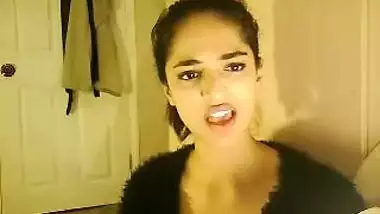cutest desi babe ever on webcam showing boobs and teasing boyfriend