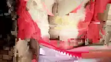 Sexy Bhabhi Showing her big juicy boobs seducing
