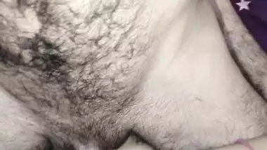 Newly Married Bhabhi Showing Her Big Boobs And Wet Hairy Pussy