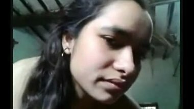 Perfect teen shows heaven to bf