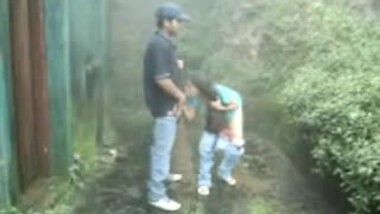 Outdoor Public Suck Fuck Rain