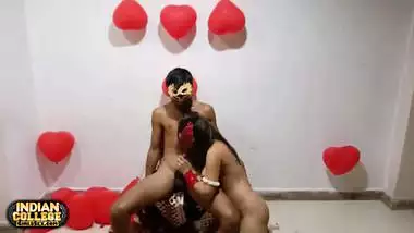 Loving Indian Couple Celebrating Valentines Day With Amazing Hot Sex