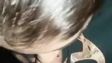 Beautiful bhabhi giving sensual blowjob