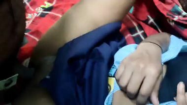 A big boob schoolgirl gets fucked by two perverts