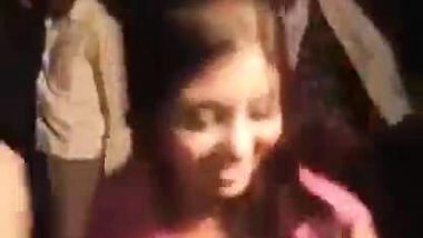 Hindi record dance with some vulgar steps