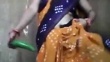 Desi Village Woman Masturbating With Cucumber