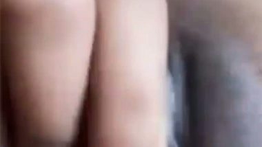 Indian girl fingering nude with vaginal show