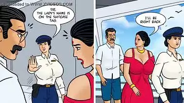 Velamma and husband in ship cartoon sex