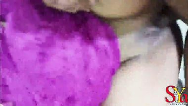 Desi Randi Bhabhi Ki Chudai in Purple Saree