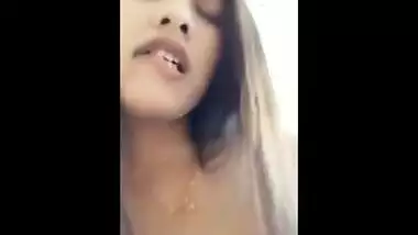 indian lookalike girl riding cock superfast with hot expresion