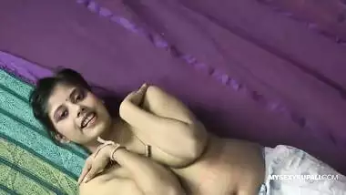 Indian Pornstar Rupali Taking Lingerie Off To Show Big Tits - MySexyRupali