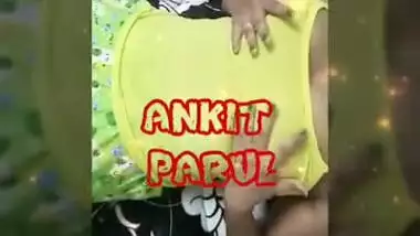 Cute ankitparul delhi couple new hot self big boobs press vdo