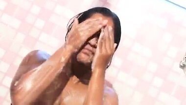 Sexy bhabhi bathing wearing just a towel