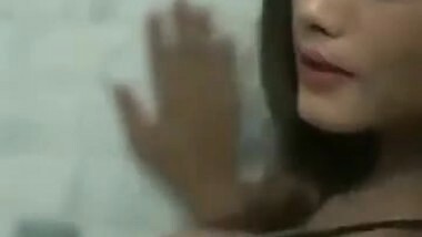 DESI BUSTY BEAUTY HOTNESS IN SEXY SAREE BRA BLOUSE