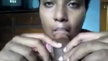 Tamil wife rejina sucking cock deepthroat
