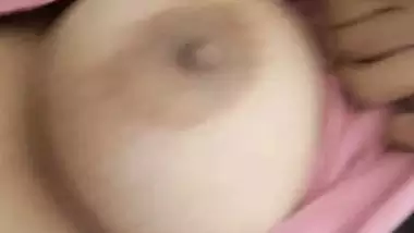 Bangladeshi girl Garima shows round boobs on video call