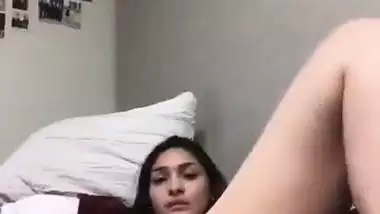 Desi nude Mumbai girl fucks her asshole with a makeup brush