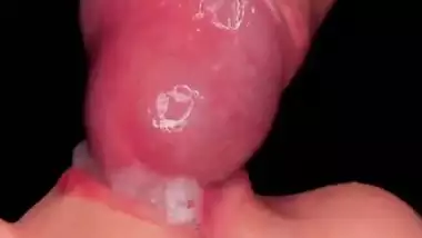 Mindblowing Indian blowjob and cum swallowing