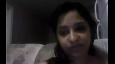 Big boobs amateur Indian girlfriend teases and seduces on cam