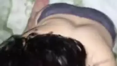 Desi slut scandalous video where she blows XXX pornographer's dick