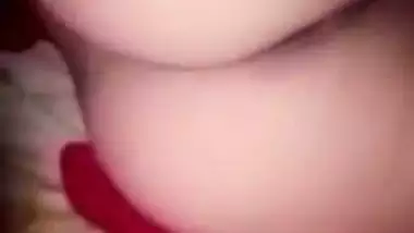 Paki girl showing boobs and pussy on video call