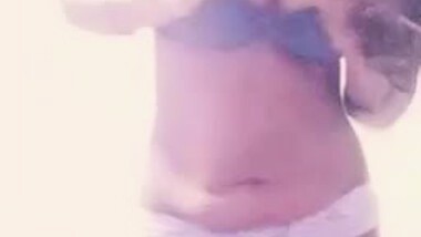 Office teammate stripping saree MMS nude