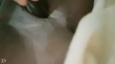 Desi mallu pussy taking a face cream tube