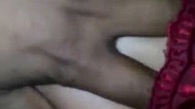 INDIAN NEWLY MARRIED WIFE BOOB PRESSED 