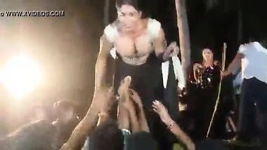 Sexy Telugu aunties in a record dance
