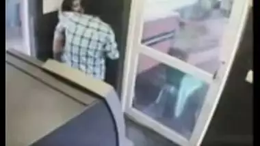 Leaked desi hidden cam sex on ATM