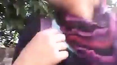 Sexy Muslim girl getting bold in public