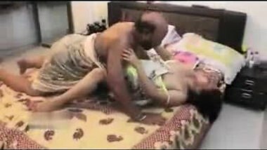 Desi B Grade - Ugly mature lover with Busty sweety 